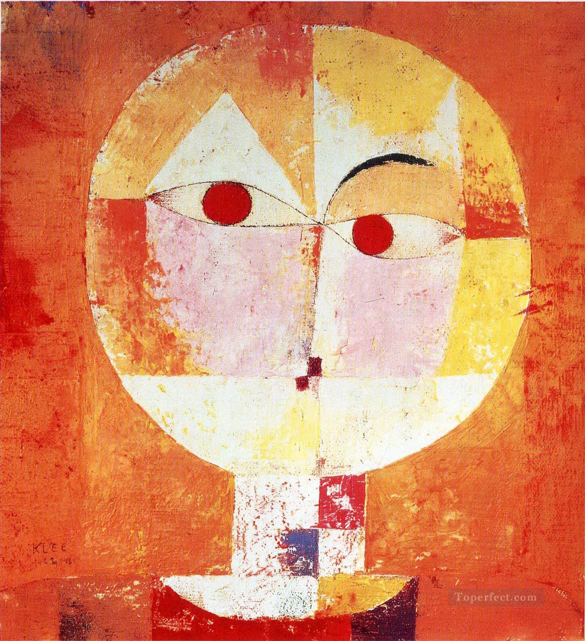 Senecio Paul Klee textured Oil Paintings